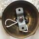 Pair 1960 brass wall light