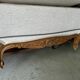 Large Louis XV style sofa bed