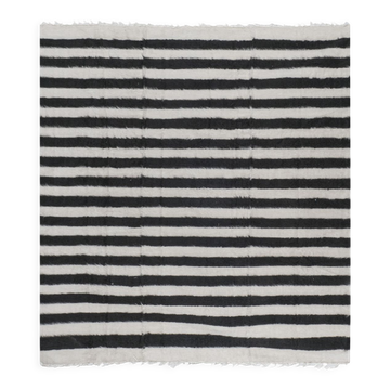 Tapis vintage turc de Oushak, tissé à la main 223x239 cm