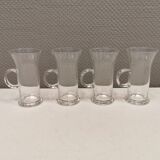 Original Irish coffee glasses from Arabia Finland, estimated 1980s, designed by Heikki Orvola