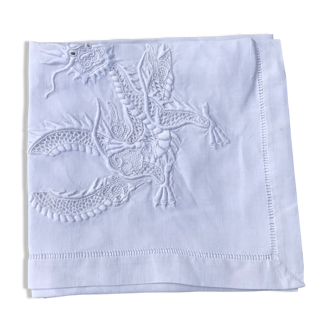 Tablecloth li!n pattern "dragons"