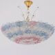 Murano glass floral Barovier & Toso flower chandelier