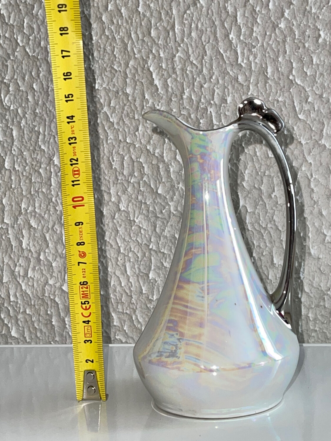 Ancien plateau service vinaigre salière