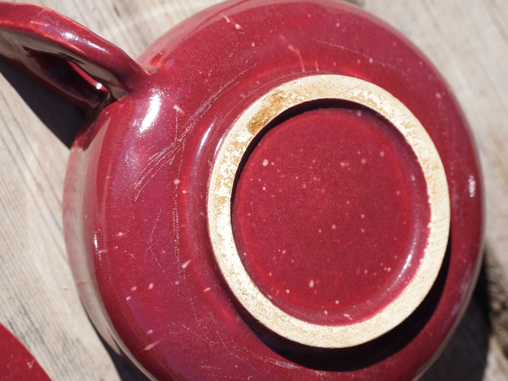 Art Deco Red Tea/Coffee Set