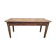 Table de ferme en poirier ancienne 19ème