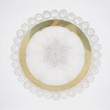 Blown glass ceiling chandelier