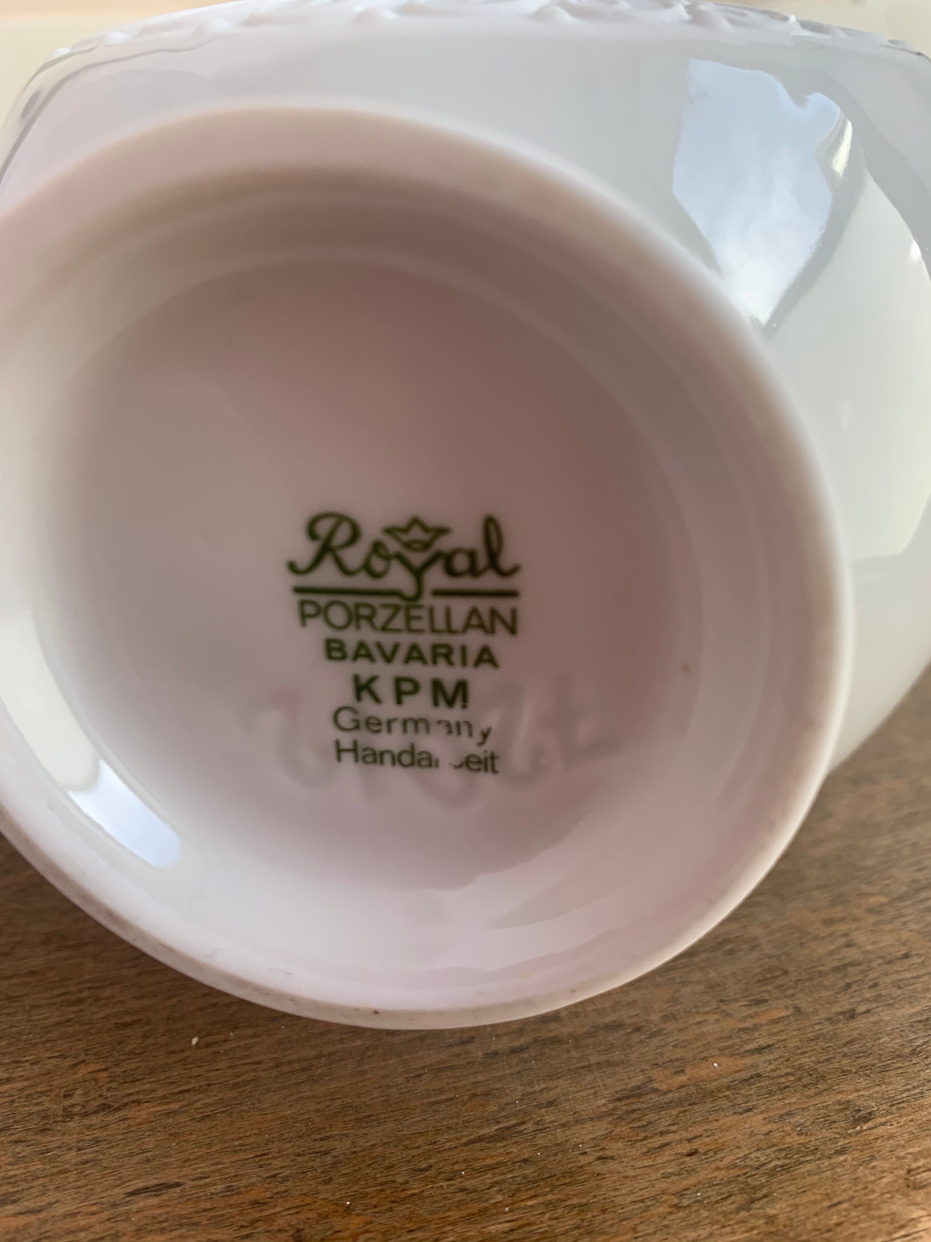 Vase Royal KPM Bavaria Germany,  1970s