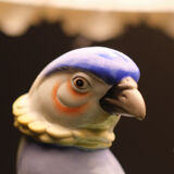 Porcelain Pheasant Table Lamp Germany 1950s