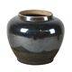 Hú - Black enamelled Chinese confit pot no. 5