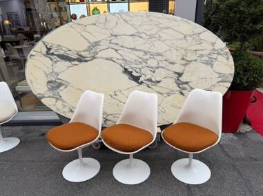 Eero SAARINEN (1910-1961) & KNOLL INTERNATIONAL (publisher): Set of 6 c