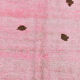 Tapis de chanvre rose poussiéreux 7x10, 212x301cm