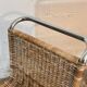 Set of 4 mr10 rattan chairs by mies van der rohe