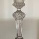 Pair of vintage Val St Lambert candlesticks