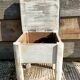Shoeshine chest stool