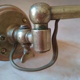 Applies articulated in brass and Tulip glass
