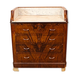 4 drawers with marble top