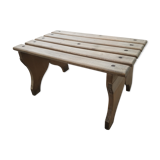 Wooden bench