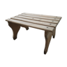 Wooden bench