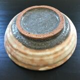 Pink beige raku cup