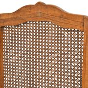 4 caned chairs from the Louis XV period stamped by Charles Delenoncourt.