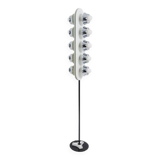 Floor lamp in lacquered metal. 1960s.