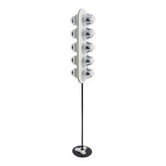 Floor lamp in lacquered metal. 1960s.