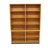 Scandinavian oak bookcase "öresund", Børge Mogensen, Sweden, 1960
