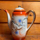 Tokai China Nagoya Japan Teapot/Coffee pot ceramic dragon relief
