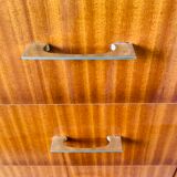 Vintage chest of drawers with 4 drawers by Capelle, circa 60's