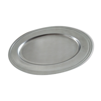 Flat oval small model Guy Degrenne collection MANOIR