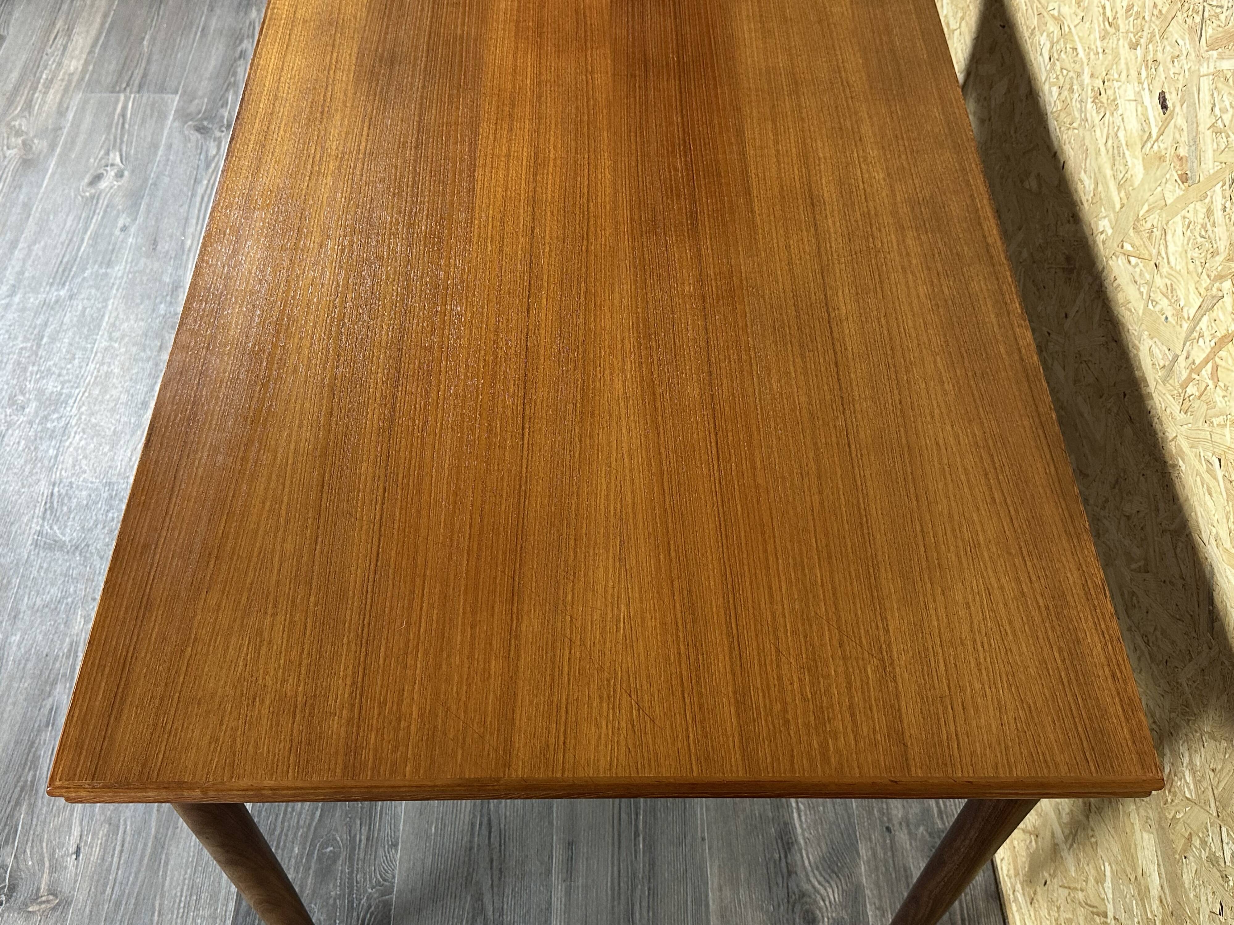 1960s/1970s Teak Dining Table Danish Modern Design Denmark
