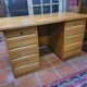 Oak minister's desk from the 60s