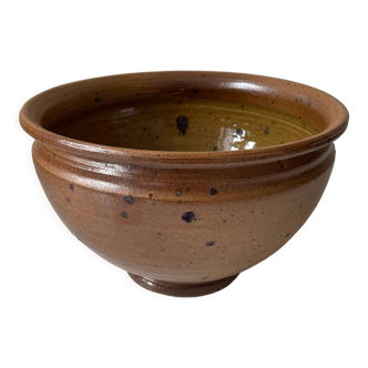 Pyrite stoneware salad bowl