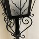 lampadaire en fer forgé 1950