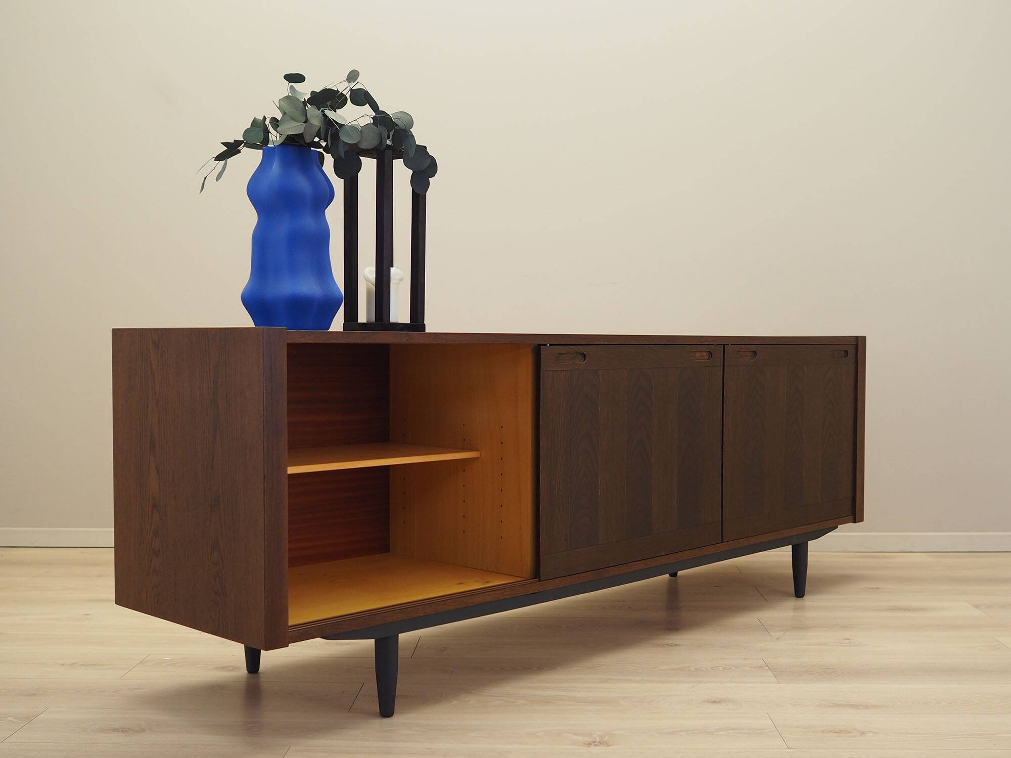 Oak sideboard, Danish design, 1970s, manufactured by Skovby Møbelfabrik