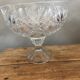 Crystal cup, handmade, chiseled.