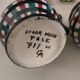 Vallauris coffee service FASE hand-decorated – 1950s ceramics