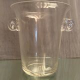 Crystalline glass champagne bucket