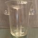 Crystalline glass champagne bucket