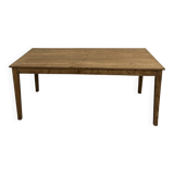 Pine farm table, spindle legs