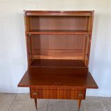 Vintage secretary with light