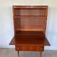 Vintage secretary with light