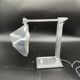 Vintage Pirouett France lamp, Art Deco, model patented in 1940, aluminum