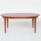 Henning Kjaernulf model 62 dining table teak Soro Stolefabrik Denmark 1958