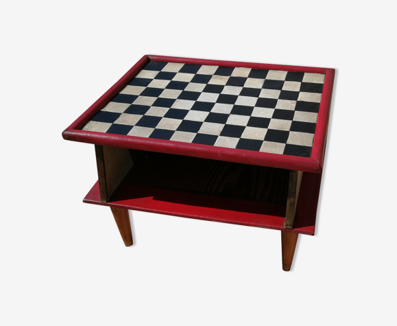 Table de jeu à damier