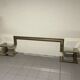 Headboard with bedside tables by Sandro Petti, 1970s.