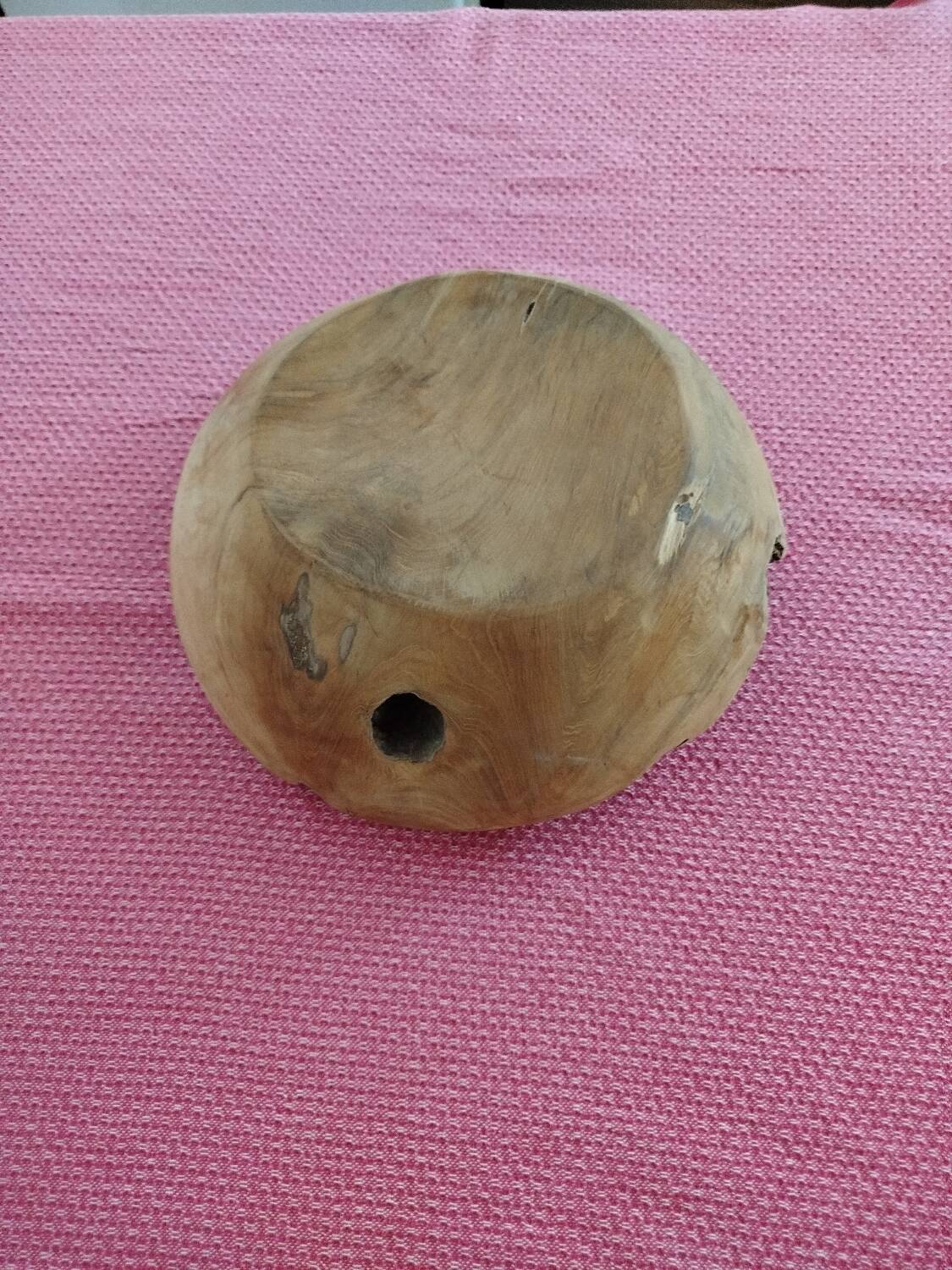 Vide poche bois exotique