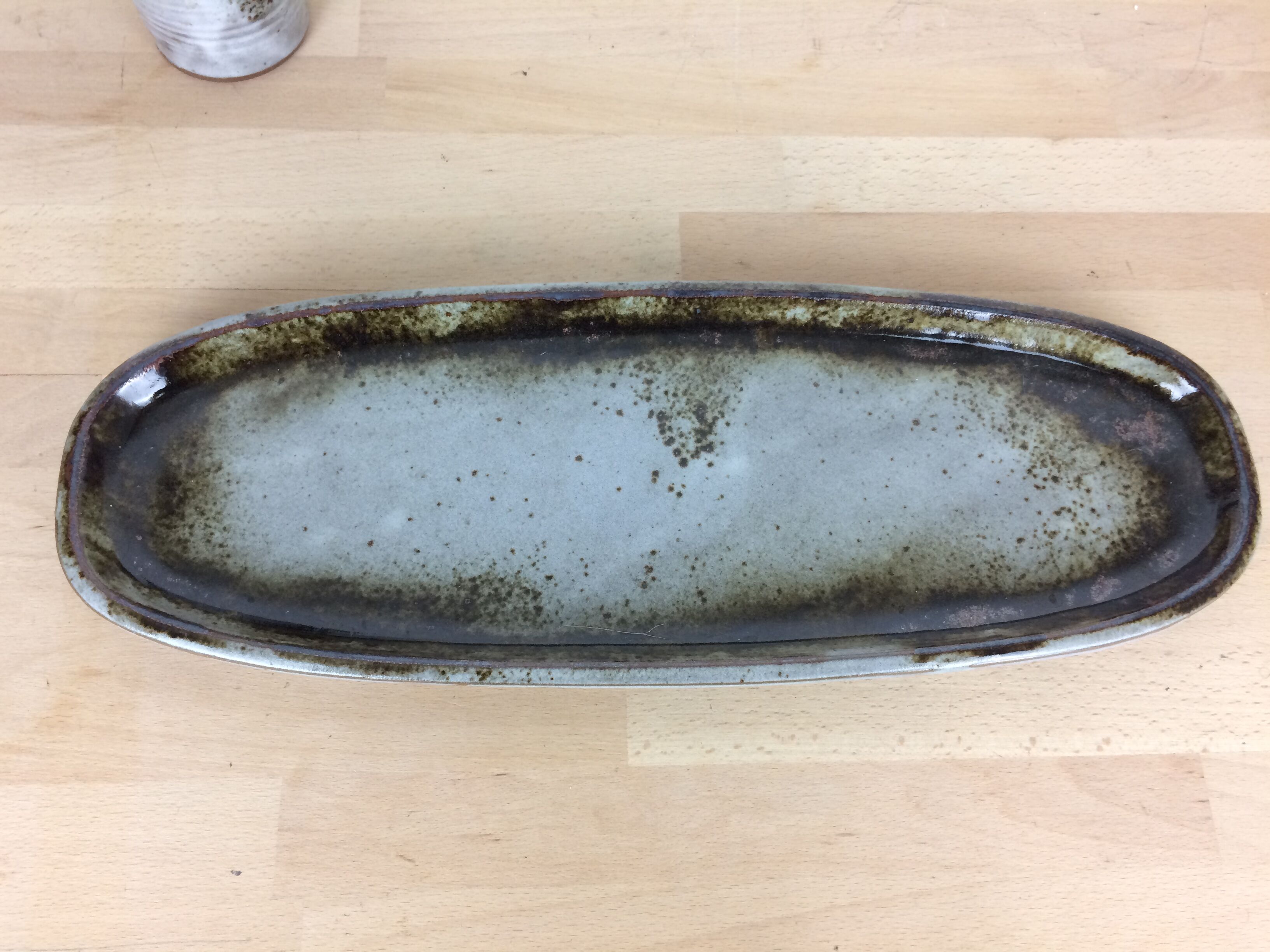 Flat set and pitcher CAB vintage ceramic