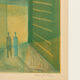 Lac, Lithographie couleur sur papier, 63 x 70 cm