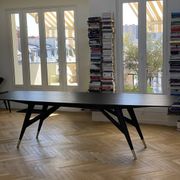 Gio Ponti Table D.859.1 Reissue 2023 Molteni in black ash wood